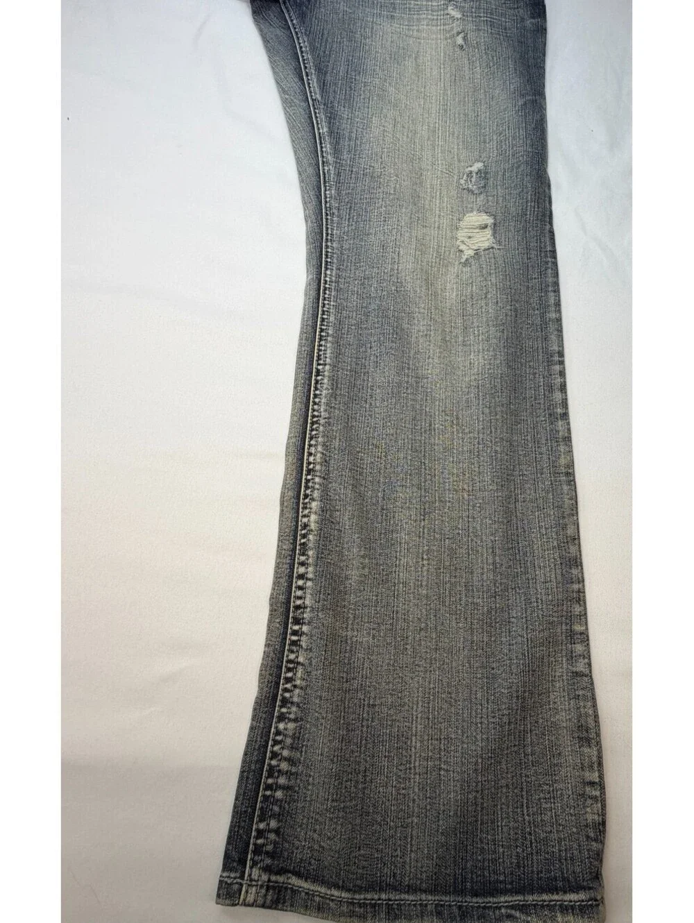 Buffalo David Bitton Men's Jeans Six-X Slim Straight Stretch Denim Size 36 Blue